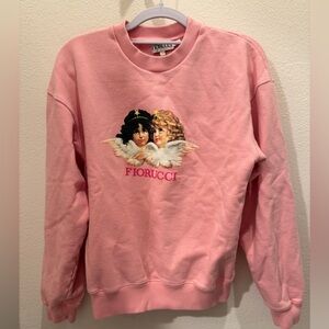 Fiorucci Blush Pink Crewneck